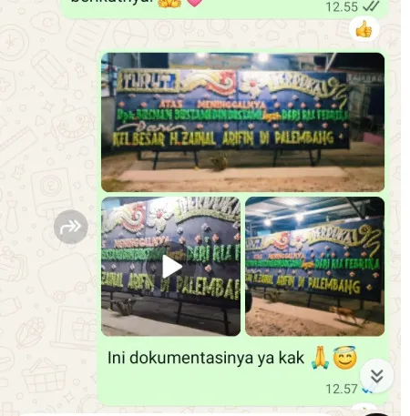 Pengiriman Papan Bunga Duka Duren Bejen