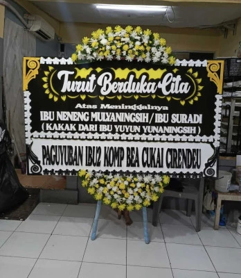 Papan Bunga di Duren Bejen