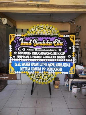 Papan Bunga di Duren Bejen